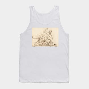 George Taylor's Epitaph - George Taylor Breaking the Ribs of Death by William Hogarth Tank Top